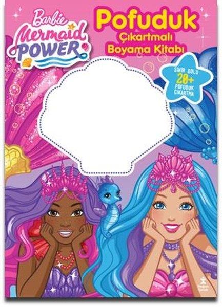 KolektifEgitim Etkinlik KitaplariBarbie Mermaid Power - Pofuduk Çıkartmalı Boyama Kitabı
