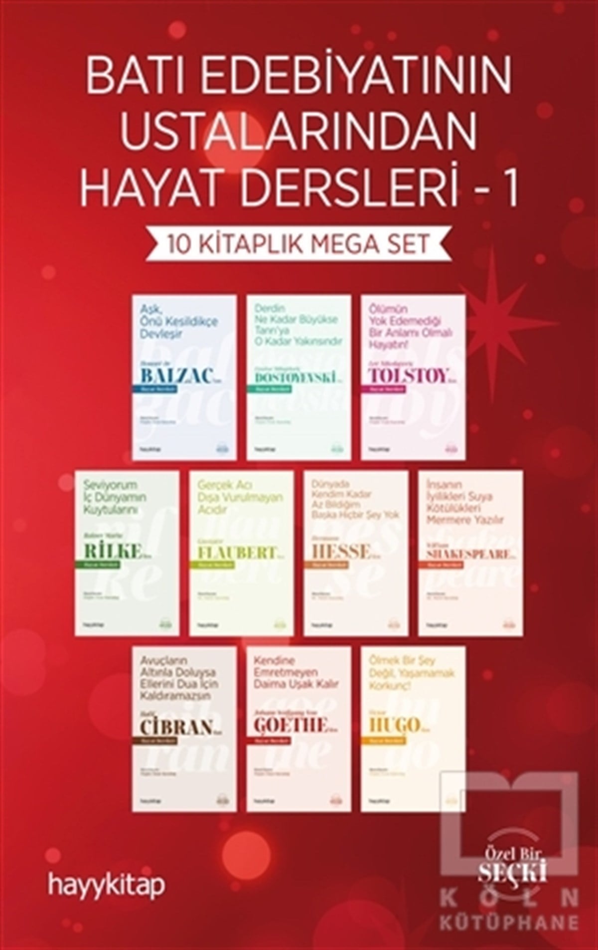 Özgün Ozan KaradağKişisel Gelişim KitaplarıBatı Edebiyatının Ustalarından Hayat Dersleri - 1 (10 Kitap)