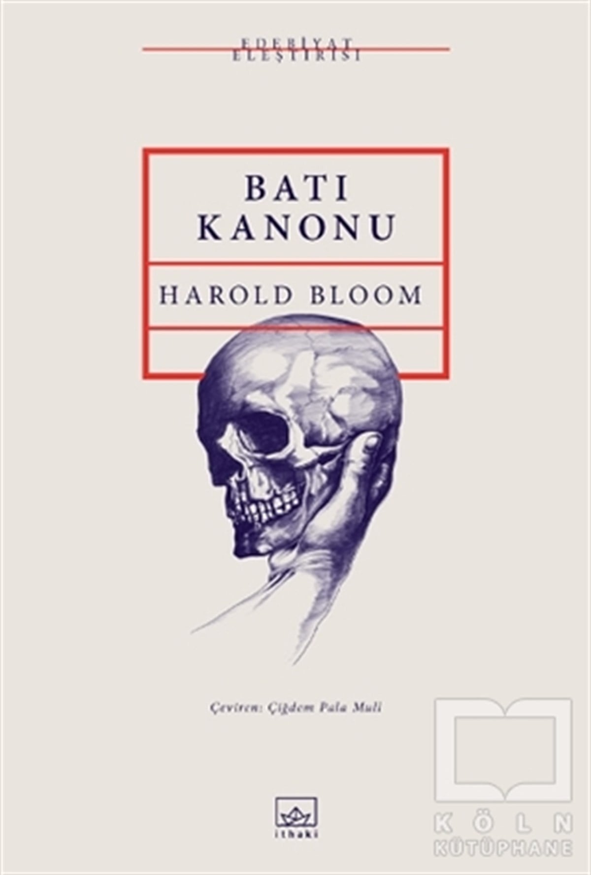 Harold BloomEleştiri, İnceleme, KuramBatı Kanonu