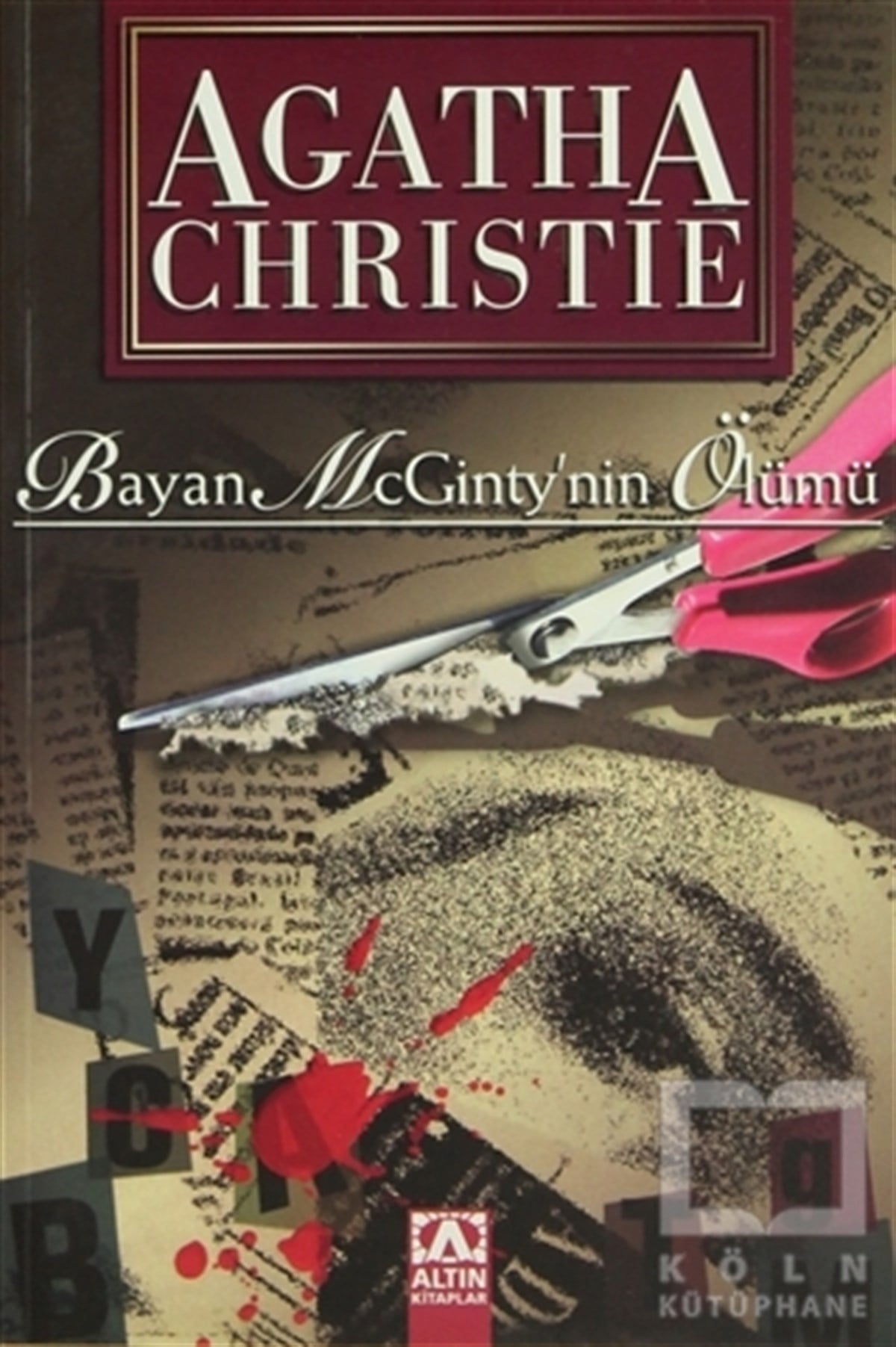 Agatha ChristiePolisiyeBayan McGinty’nin Ölümü