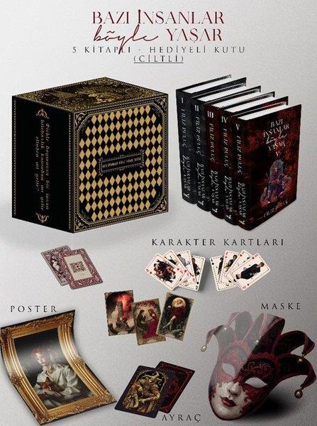 Filiz PuluçTürk RomaniBazı İnsanlar Böyle Yaşar Seti - 5 Kitap Takım - Hediyeli Kutu