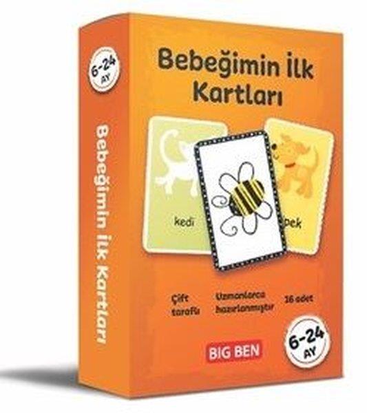 KolektifEgitim Etkinlik KitaplariBebeğimin İlk Kartları 6 - 24 Ay 16 Adet
