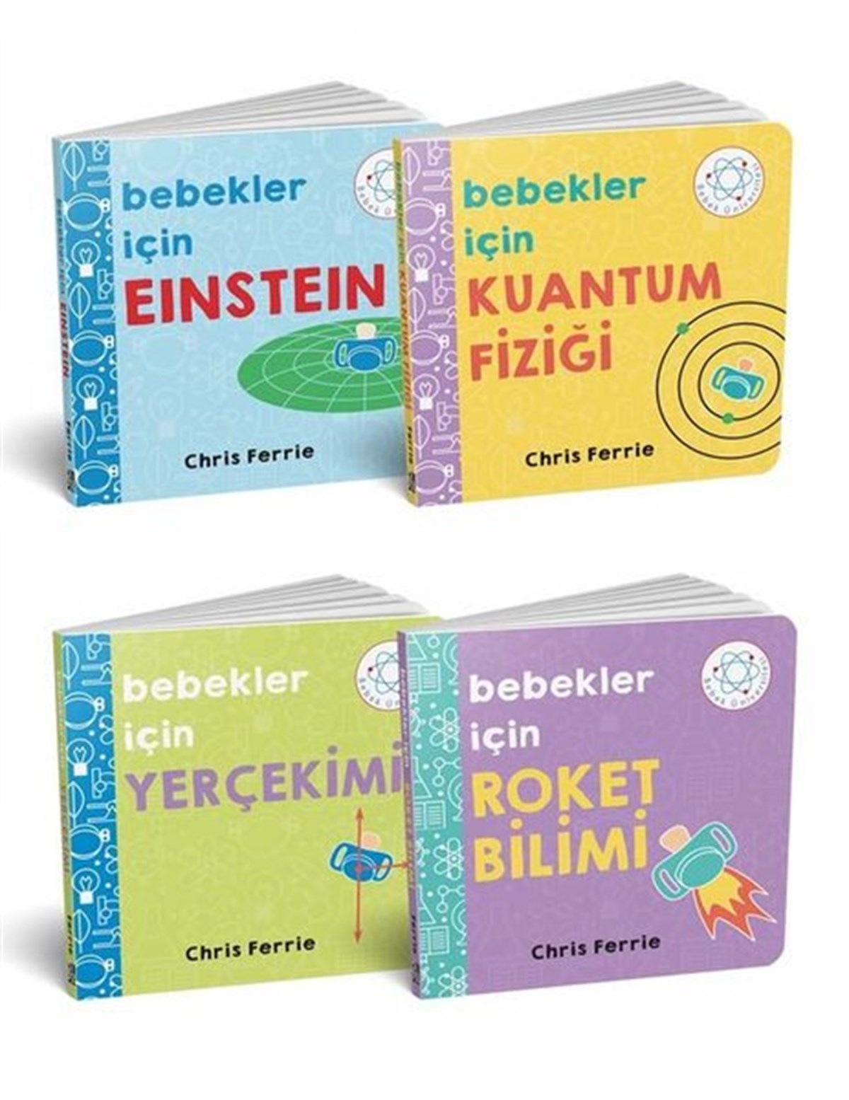Chris FerrieEgitim Etkinlik KitaplariBebek Üniversitesi Seti - 4 Kitap Takım