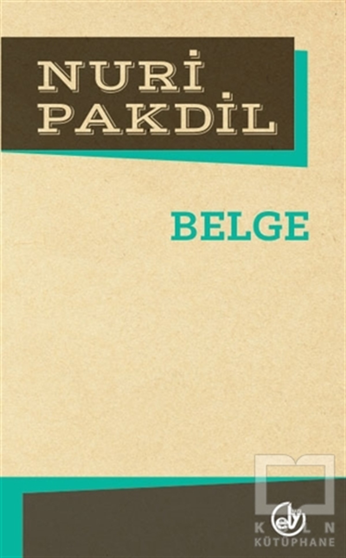 Nuri PakdilSenaryoBelge