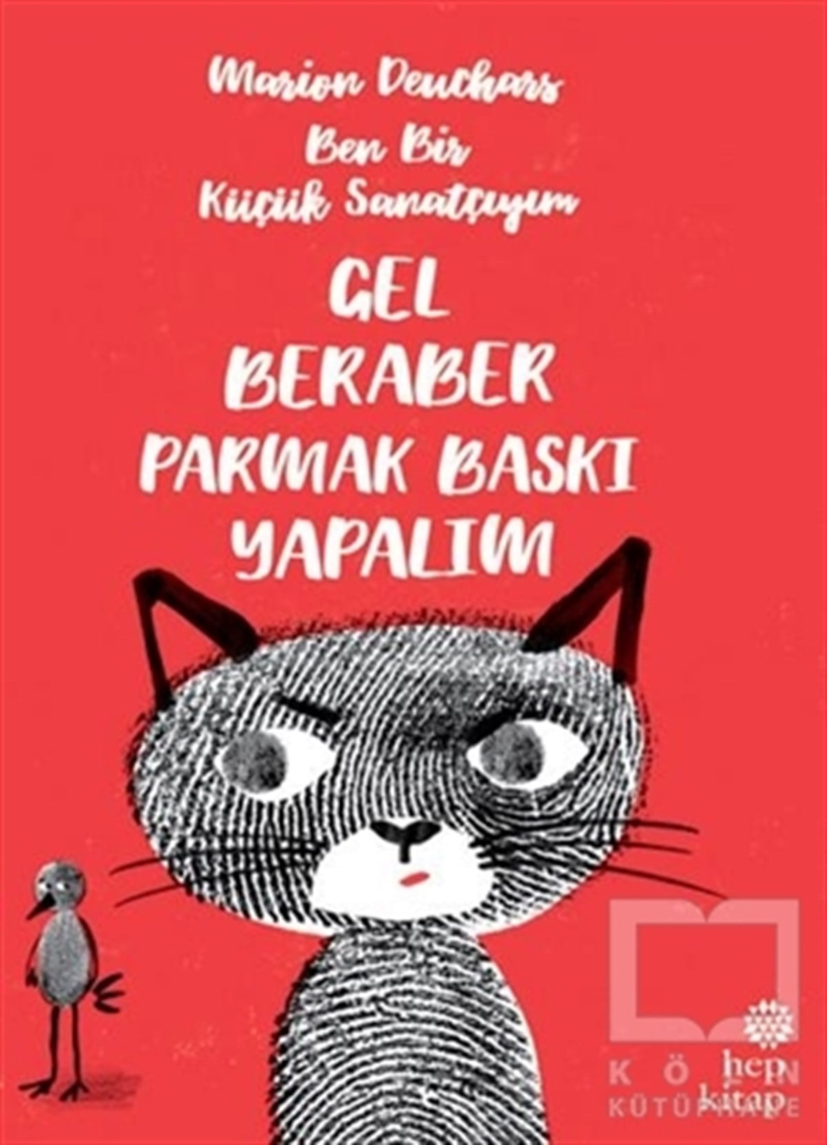 Marion DeucharsOkul Öncesi Resimli KitaplarBen Bir Küçük Sanatçıyım - Gel Beraber Parmak Baskı Yapalım