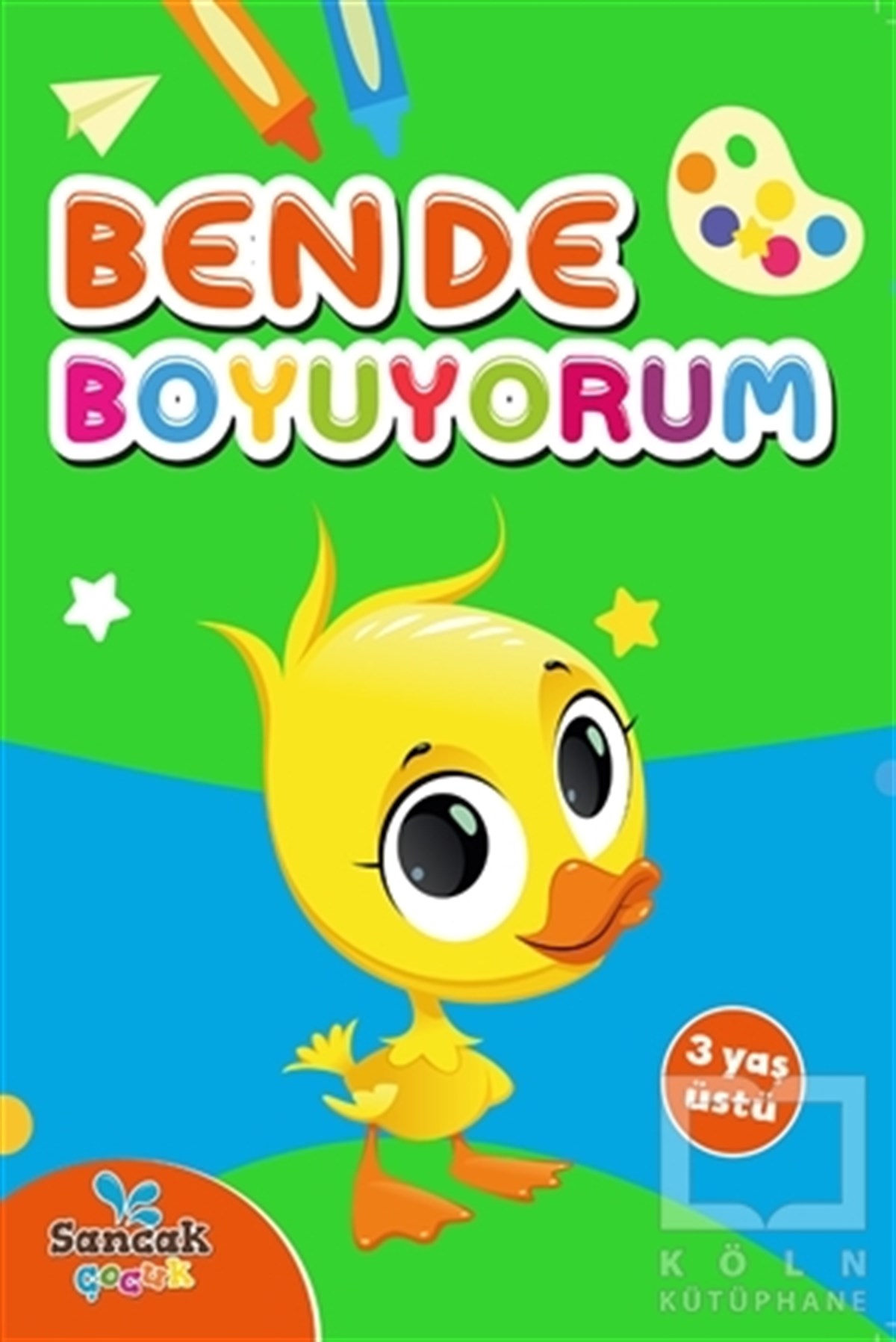 Fatıma Gülbahar KaracaBoyama KitaplarıBen De Boyuyorum - 3 Yaş Üstü