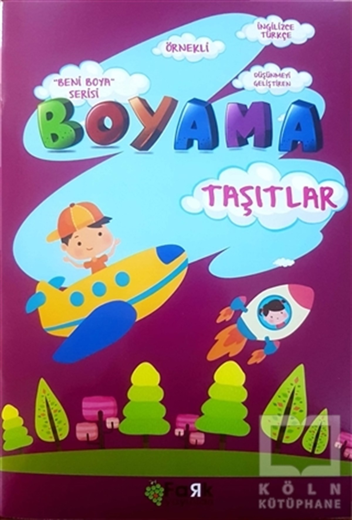 KolektifBoyama KitaplarıBeni Boya Serisi - Taşıtlar