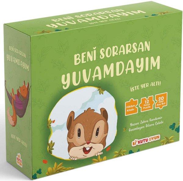 Zehra KandemirEgitim Etkinlik KitaplariBeni Sorarsan Yuvamdayım - İşte Yer Altı! (Kitap ve Yapboz Seti)