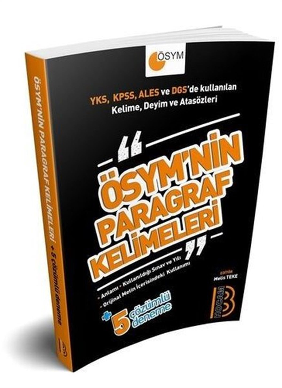 KolektifKPSSBenim Hocam Yayınları Tüm Sınavlar İçin Ösym Nin Paragraf Kelimeleri