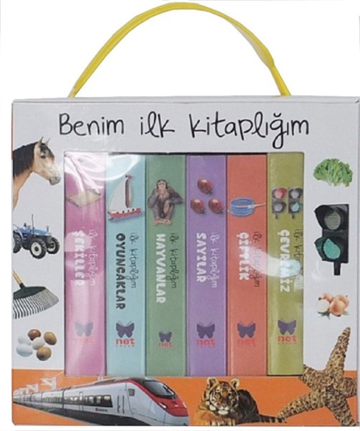 KolektifEgitim Etkinlik KitaplariBenim İlk Kitaplığım Turuncu-6 Kita