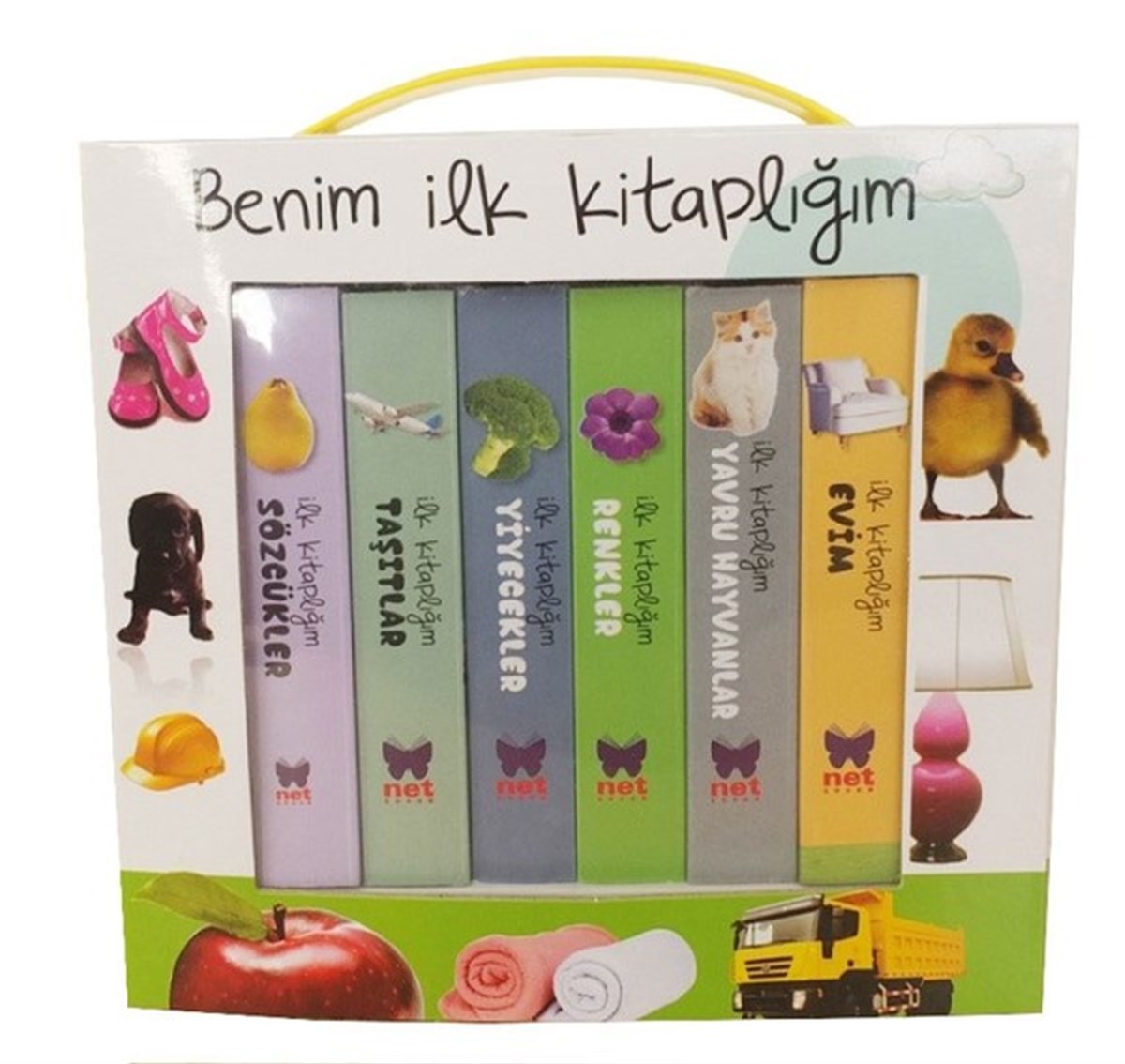 KolektifEgitim Etkinlik KitaplariBenim İlk Kitaplığım Yeşil-6 Kitapl