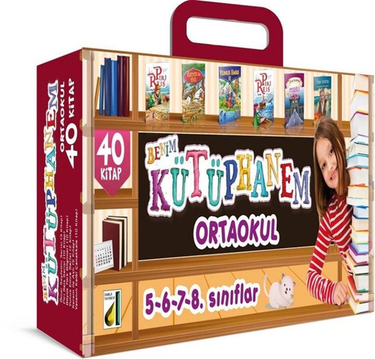KolektifOkul Öncesi Masal KitaplarıBenim Kütüphanem Ortaokul - 40 Kitap Takım