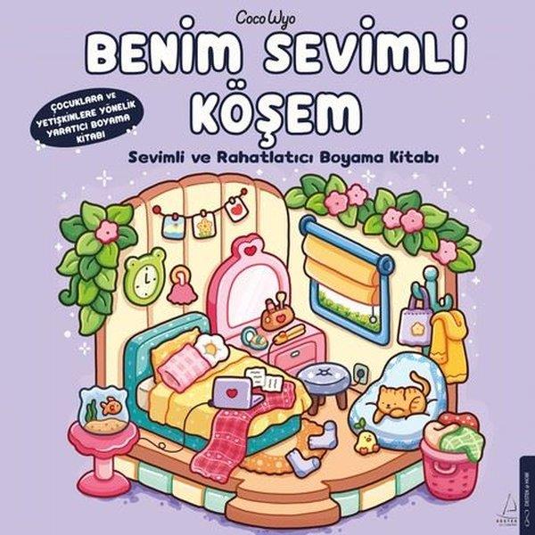 Coco WyoDiğerBenim Sevimli Köşem - Sevimli ve Rahatlatıcı Boyama Kitabı