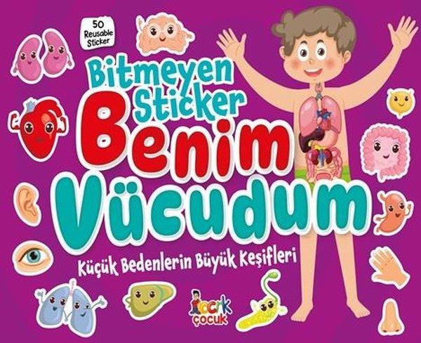 KolektifEgitim Etkinlik KitaplariBenim Vücudum - Bitmeyen Sticker - Küçük Bedenlerin Büyük Keşifler