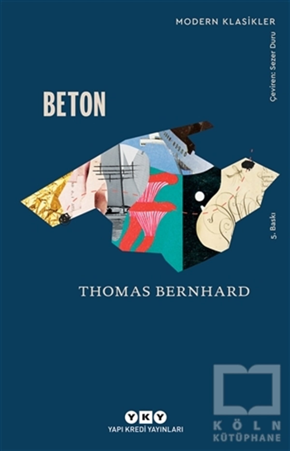 Thomas BernhardAlman Edebiyatı KitaplarıBeton