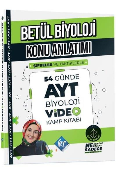 KolektifAYT BiyolojiBetül Biyoloji Konu Anlatımı 54 Günde AYT Biyoloji Video Kamp Kitabı