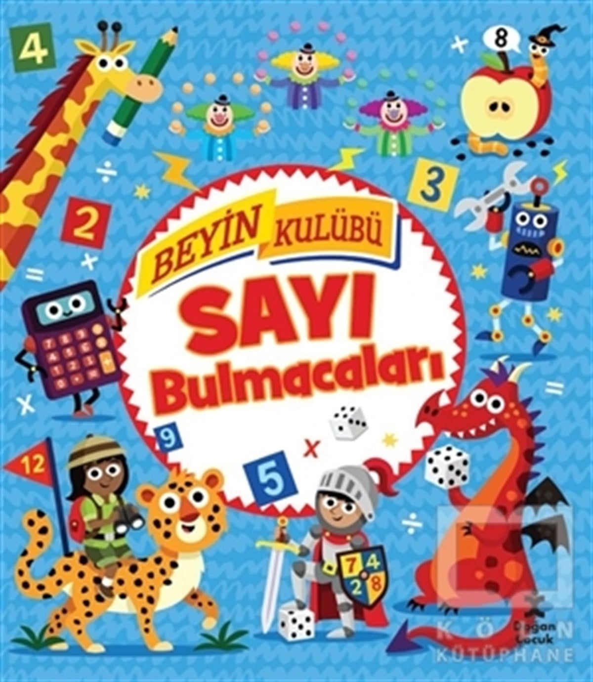 KolektifÇocuk Bilmece & Bulmaca KitaplarıBeyin Kulübü Sayı Bulmacaları