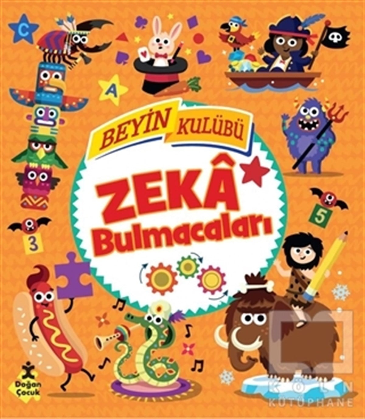 KolektifÇocuk Bilmece & Bulmaca KitaplarıBeyin Kulübü Zeka Bulmacaları