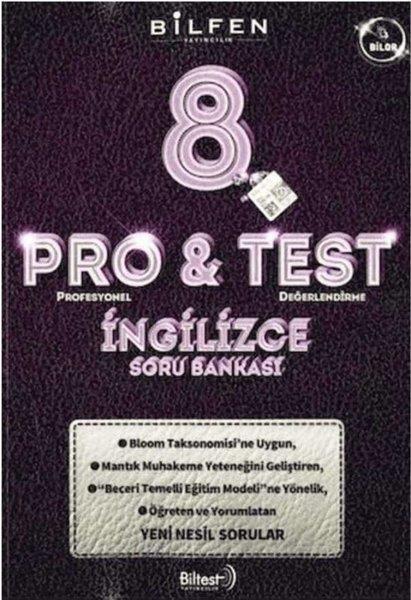 KolektifYabanci DilBilfen Pro Test 8 İngilizce Soru Bankası