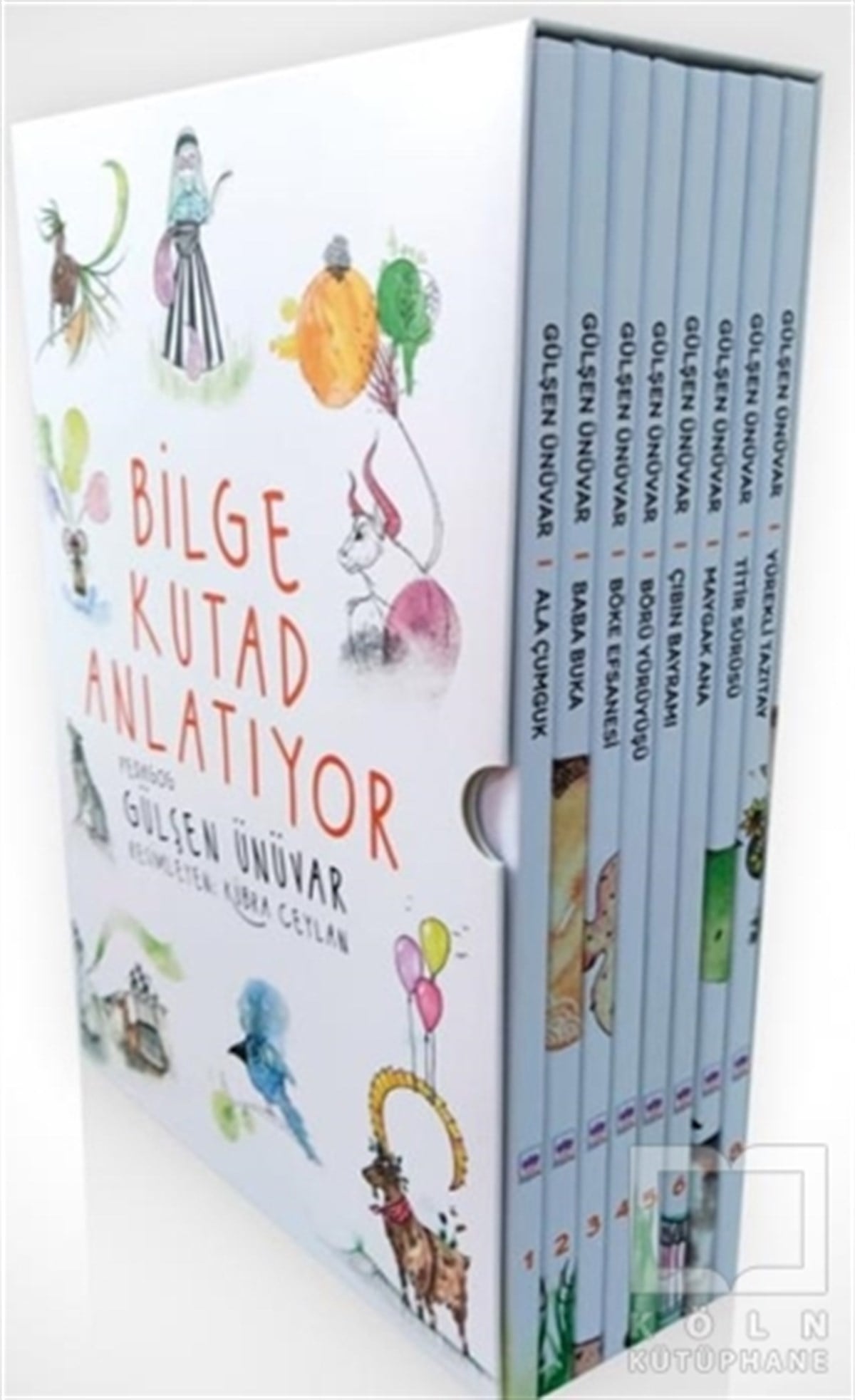 Gülşen ÜnüvarÇocuk RomanlarıBilge Kutad Anlatıyor (8 Kitap Set)