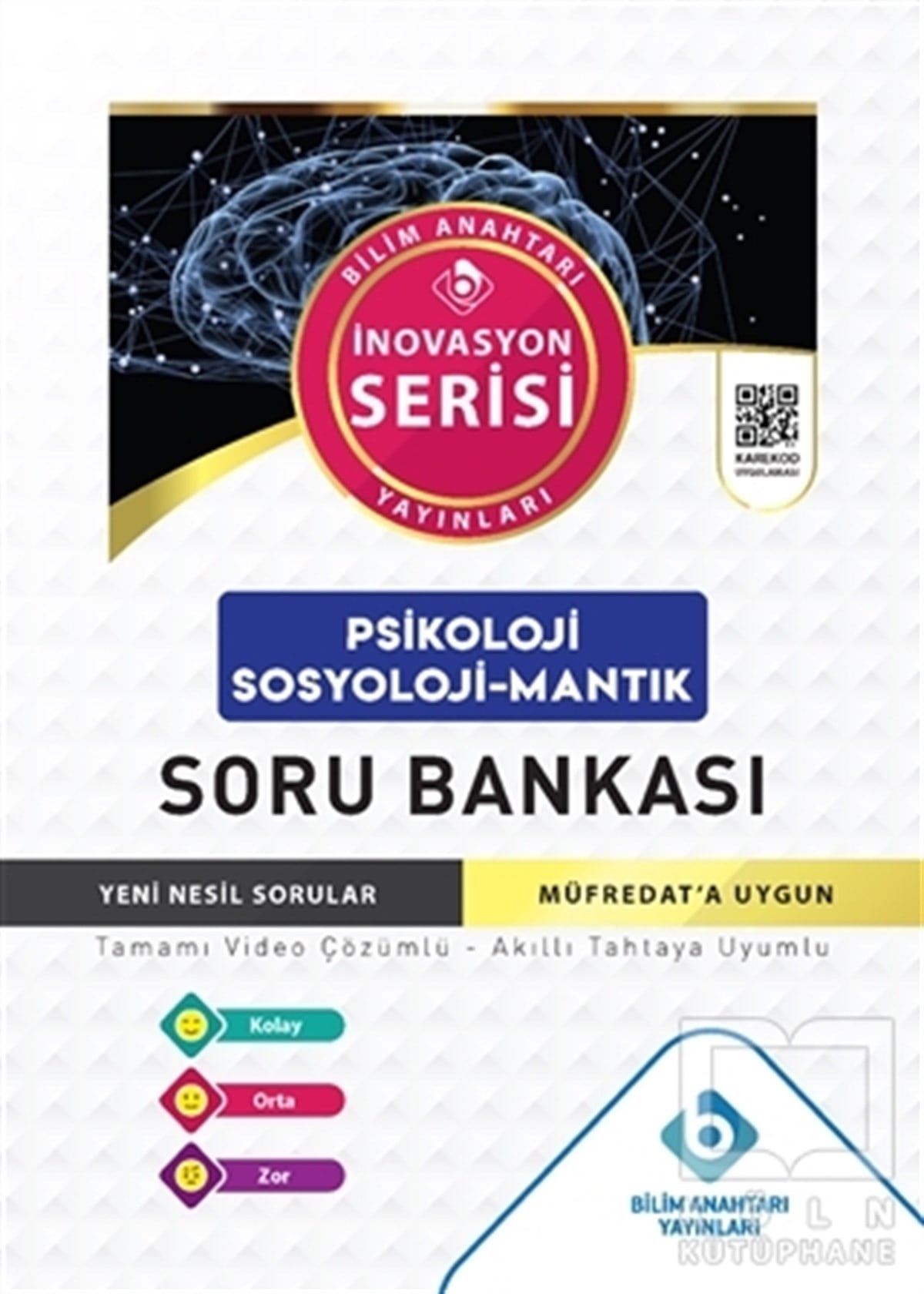 KolektifSınavlara Hazırlık KitaplarıBilim Anahtarı Yayınları Psikoloji-Sosyoloji-Mantık Soru Bankası