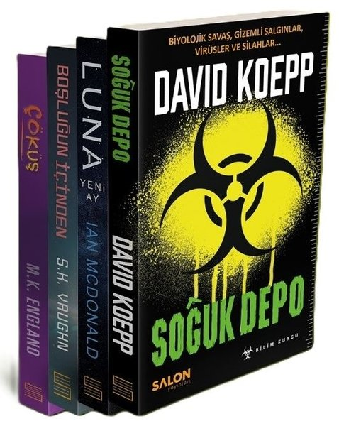 David KoeppBilimkurgu KitaplarıBilim Kurgu Serisi Seti - 4 Kitap Takım