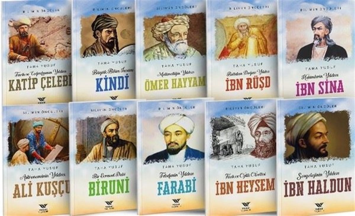 Taha YusufTarihi Biyografi ve Otobiyografi KitaplarıBilimin Öncüleri Seti - 10 Kitap Takım