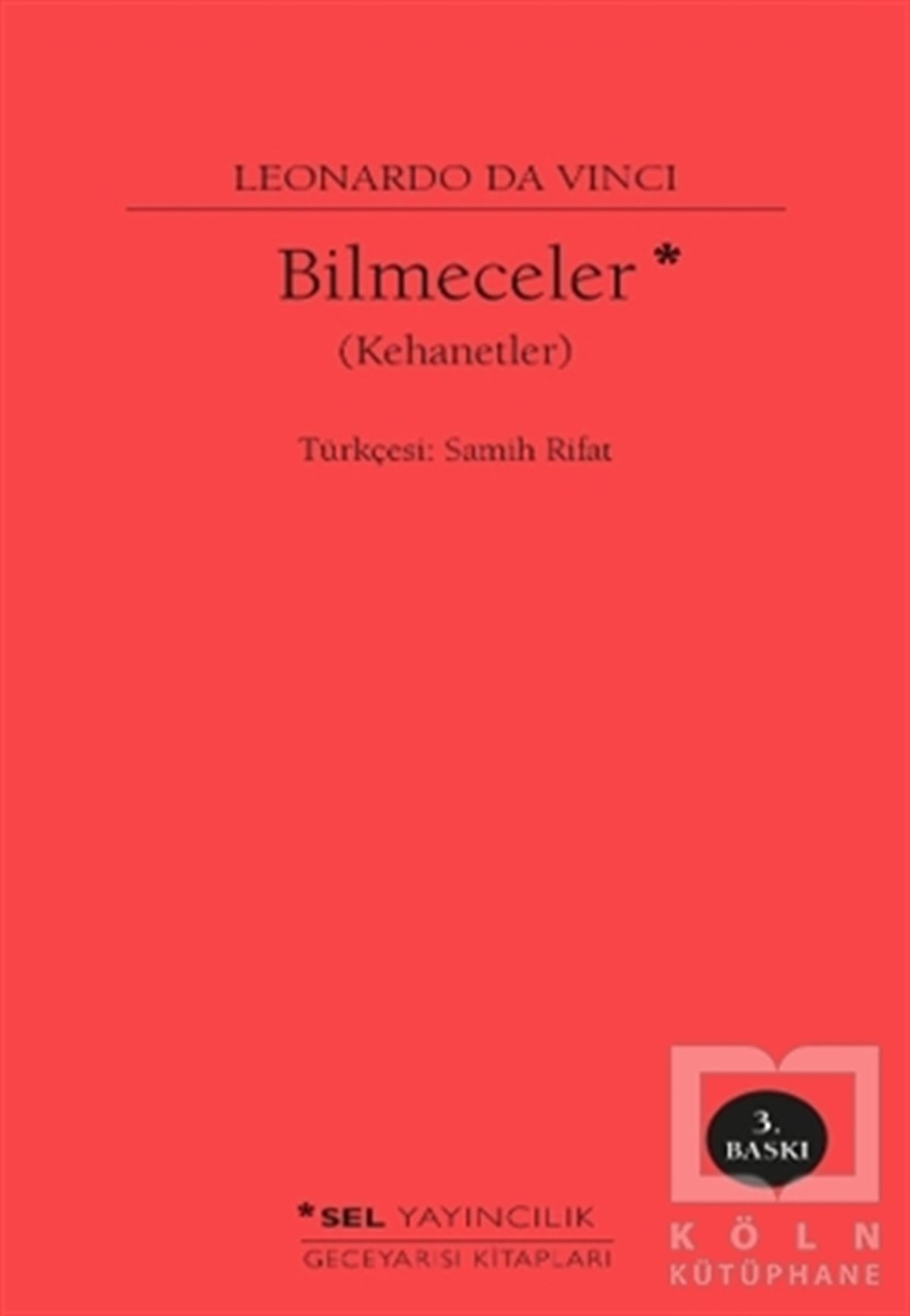 Leonardo Da VinciParapsikoloji-GizemBilmeceler (Kehanetler)