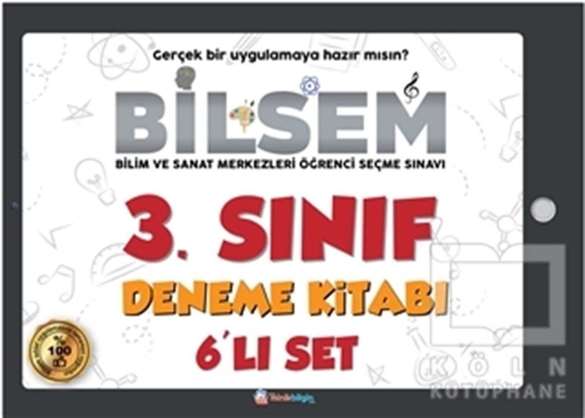 KolektifSınavlara Hazırlık KitaplarıBilsem 3. Sınıf Deneme Kitabı 6'lı Set