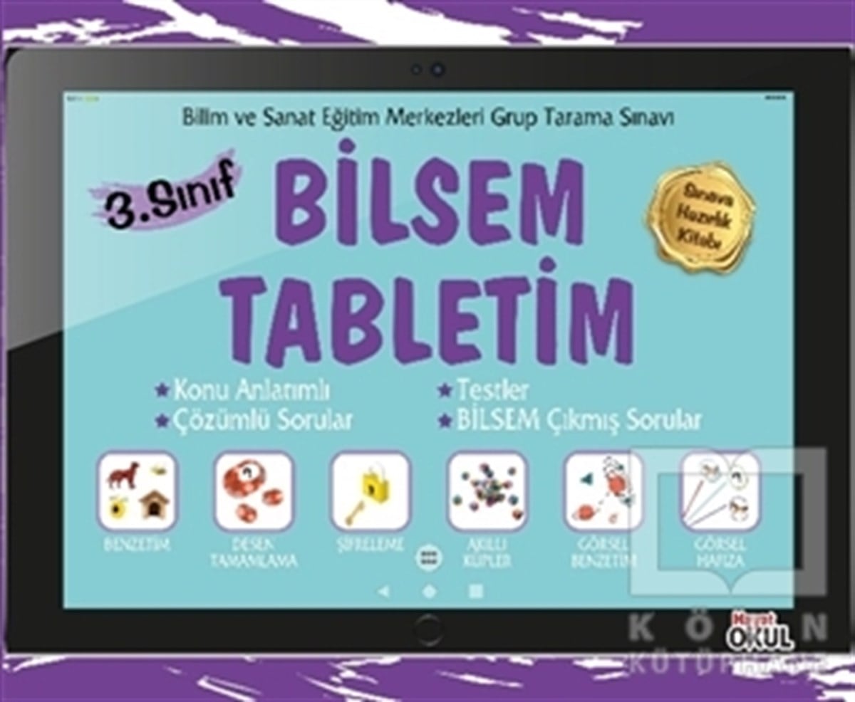 Elif ErdoğanSınavlara Hazırlık KitaplarıBilsem Tabletim 3. Sınıf Sınava Hazırlık Kitabı