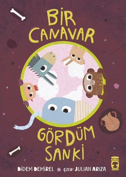 Didem DemirelEgitim Etkinlik KitaplariBir Canavar Gördüm Sanki