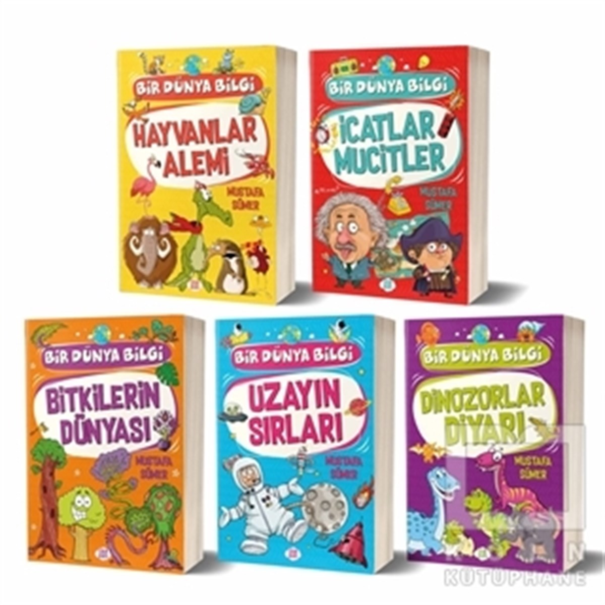 Mustafa SümerBilimsel Çocuk KitaplarıBir Dünya Bilgi 5 Kitap Set