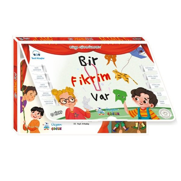 Rüya GündüzhevÇocuk Gençlik RomanlarıBir Fikrim Var Seti - 10 Kitap Takım - Kutulu 16 Sayfa (10 Kitaplı Okuma Seti + Değerlendirme Eki)