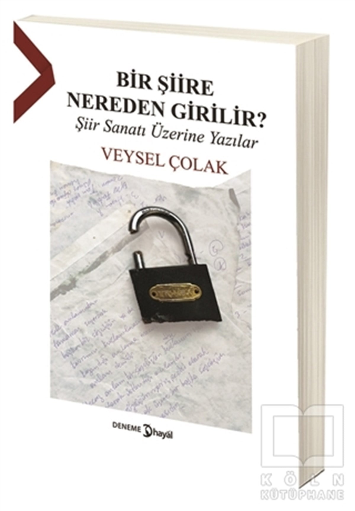 Veysel ÇolakDeneme KitaplarıBir Şiire Nereden Girilir?