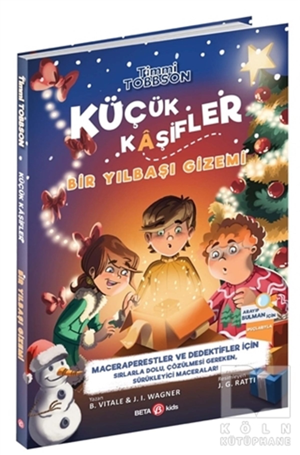 Brooke VitaleÇocuk RomanlarıBir Yılbaşı Gizemi - Timmi Tobbson Küçük Kaşifler