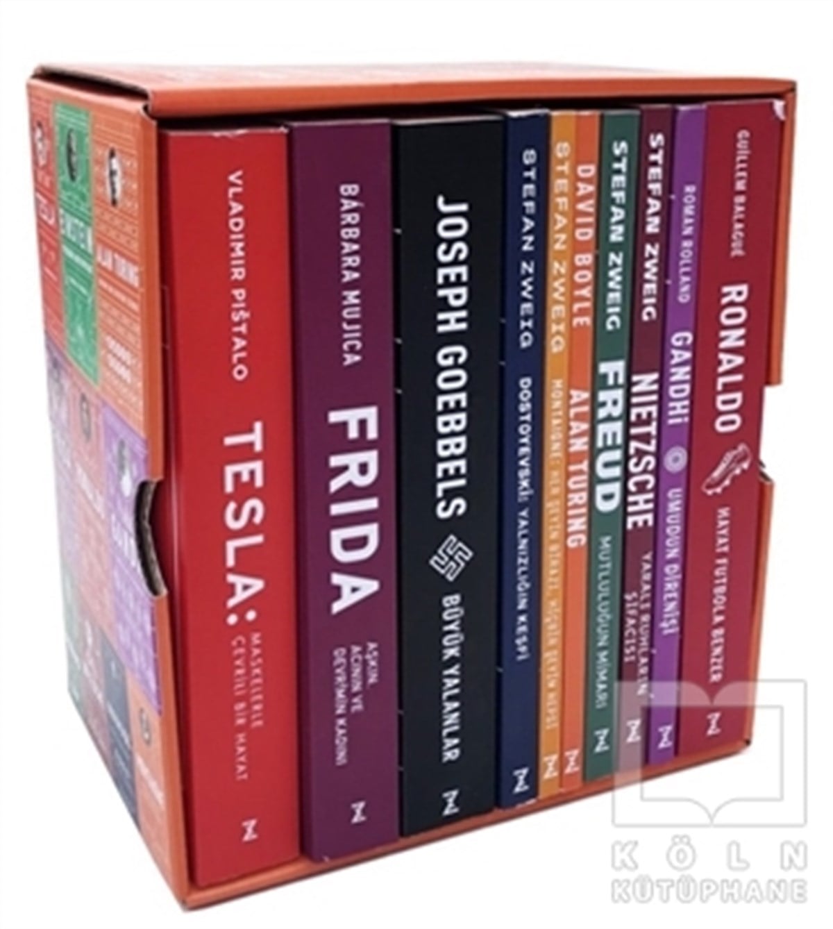 KolektifTürkçe RomanlarBiyografi Seti Kutulu (10 Kitap)