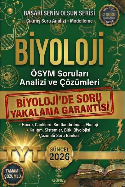 KolektifTYT - AYT BiyolojiBiyoloji ÖSYM Soruları Analizi ve Çözümleri 2026 Güncel