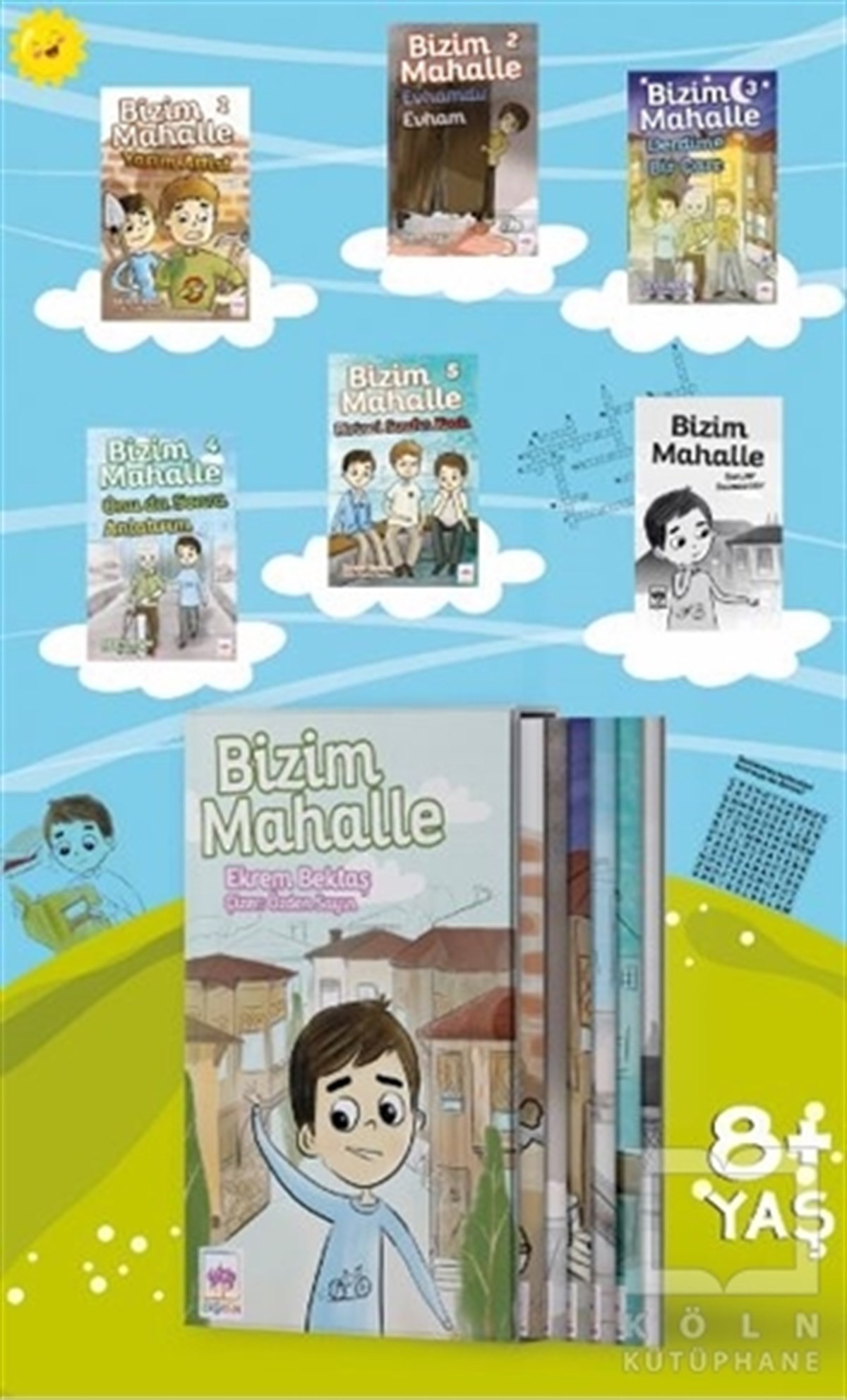 Ekrem BektaşÇocuk RomanlarıBizim Mahalle (5 Kitap Takım Kutulu Set)