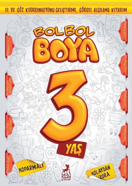 KolektifBoyama KitaplarıBol Bol Boya 3 Yaş - Boyama Kitabı