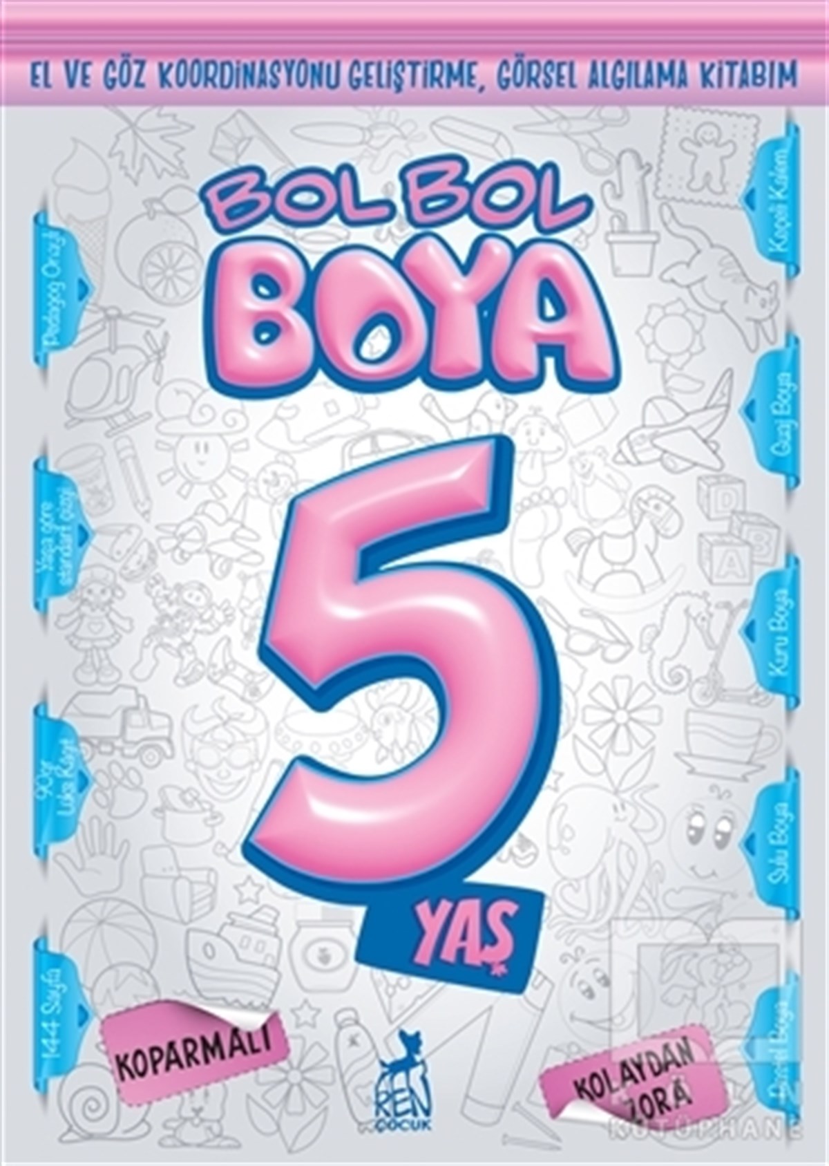 KolektifZeka Gelişimi KitaplarıBol Bol Boya 5 Yaş