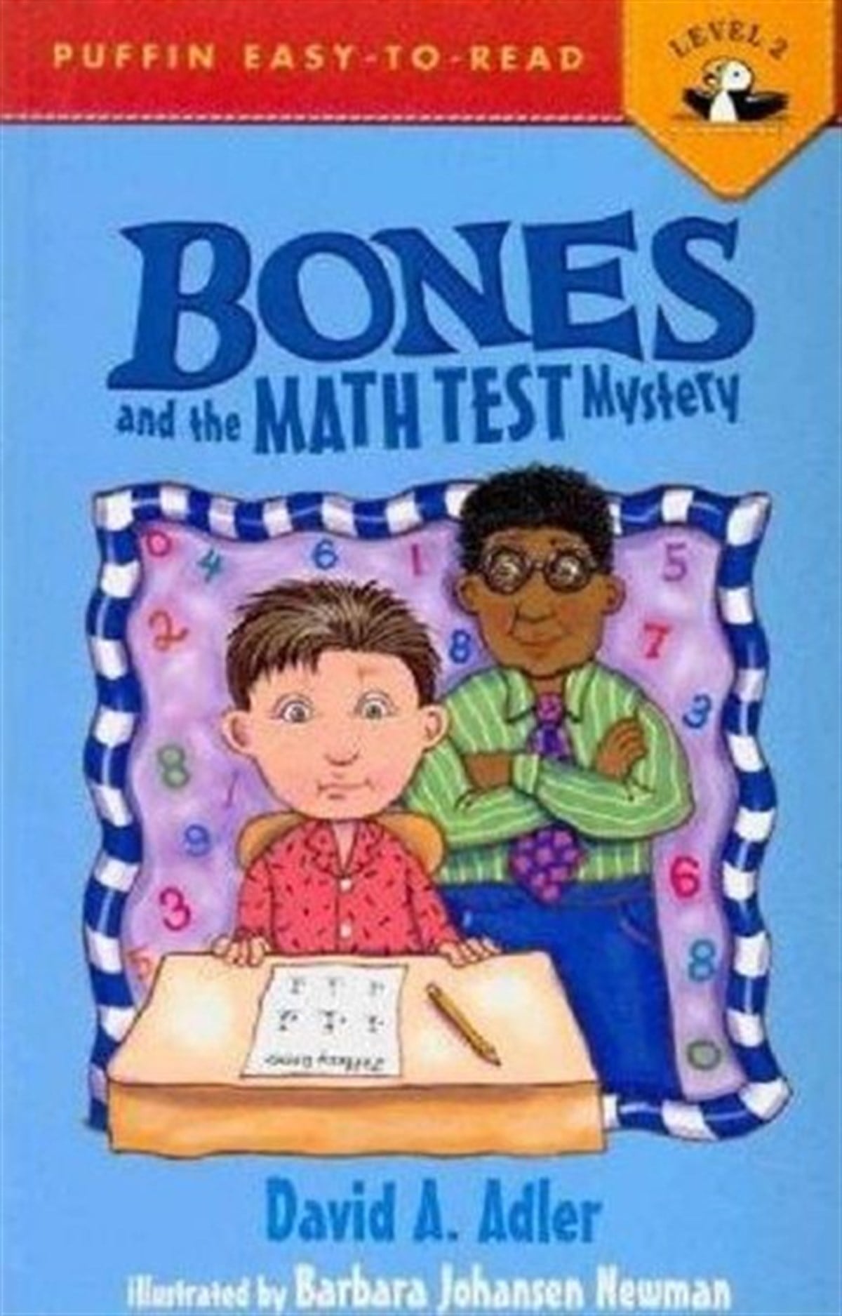 David A. AdlerChildren InterestBones and the Math Test Mystery (Puffin Easy-To-Read: Level 2)