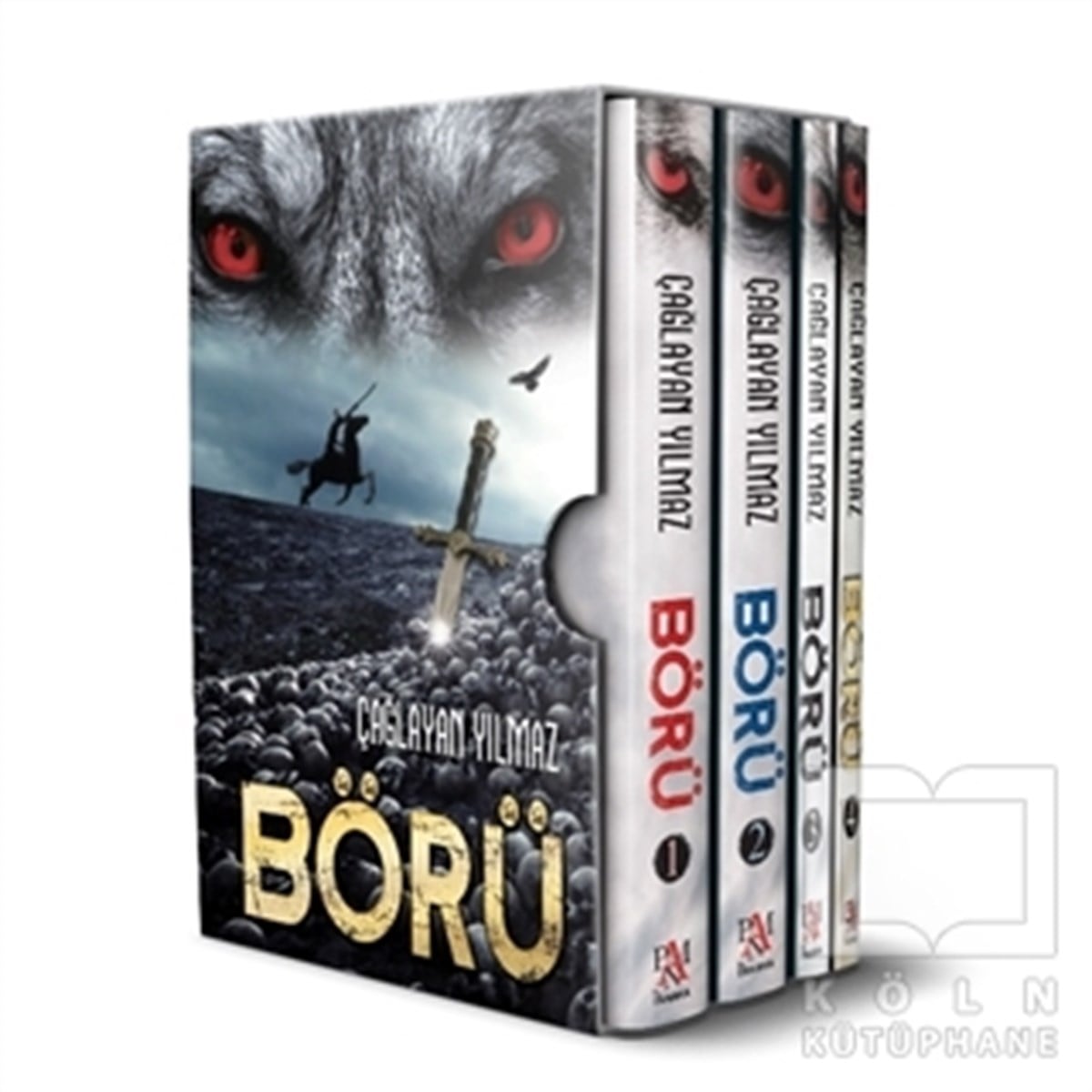 Çağlayan YılmazTarihi RomanlarBörü Kutulu Set (4 Kitap Takım)