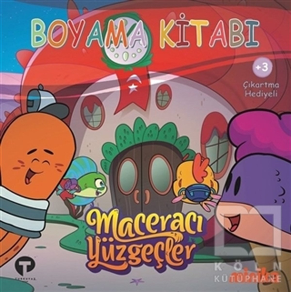 Arzu Demirel BirinciBoyama KitaplarıBoyama Kitabı - Maceracı Yüzgeçler 4