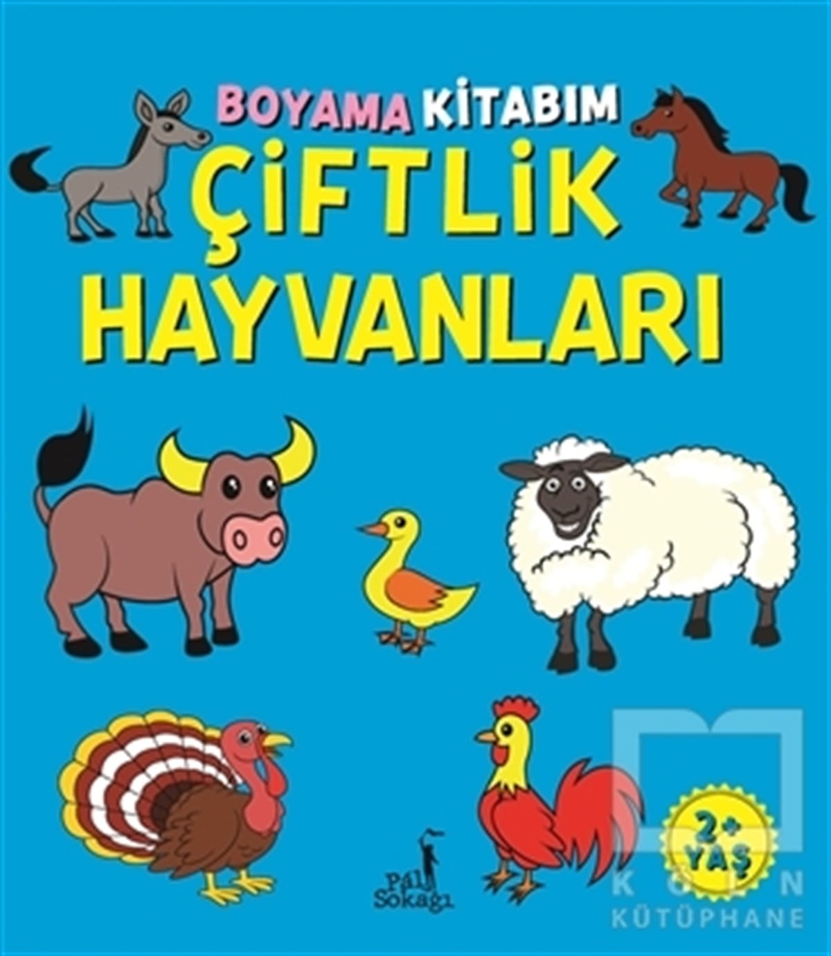 KolektifBoyama KitaplarıBoyama Kitabım - Çiftlik Hayvanlar