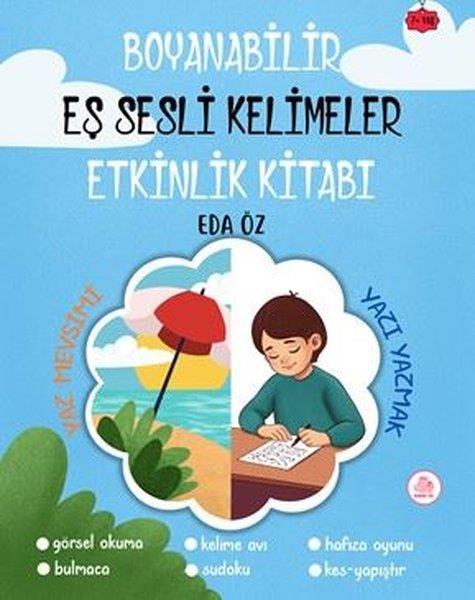 Eda ÖzEtkinlik KitaplarıBoyanabilir Eş Sesli Kelimeler Etkinlik Kitabı