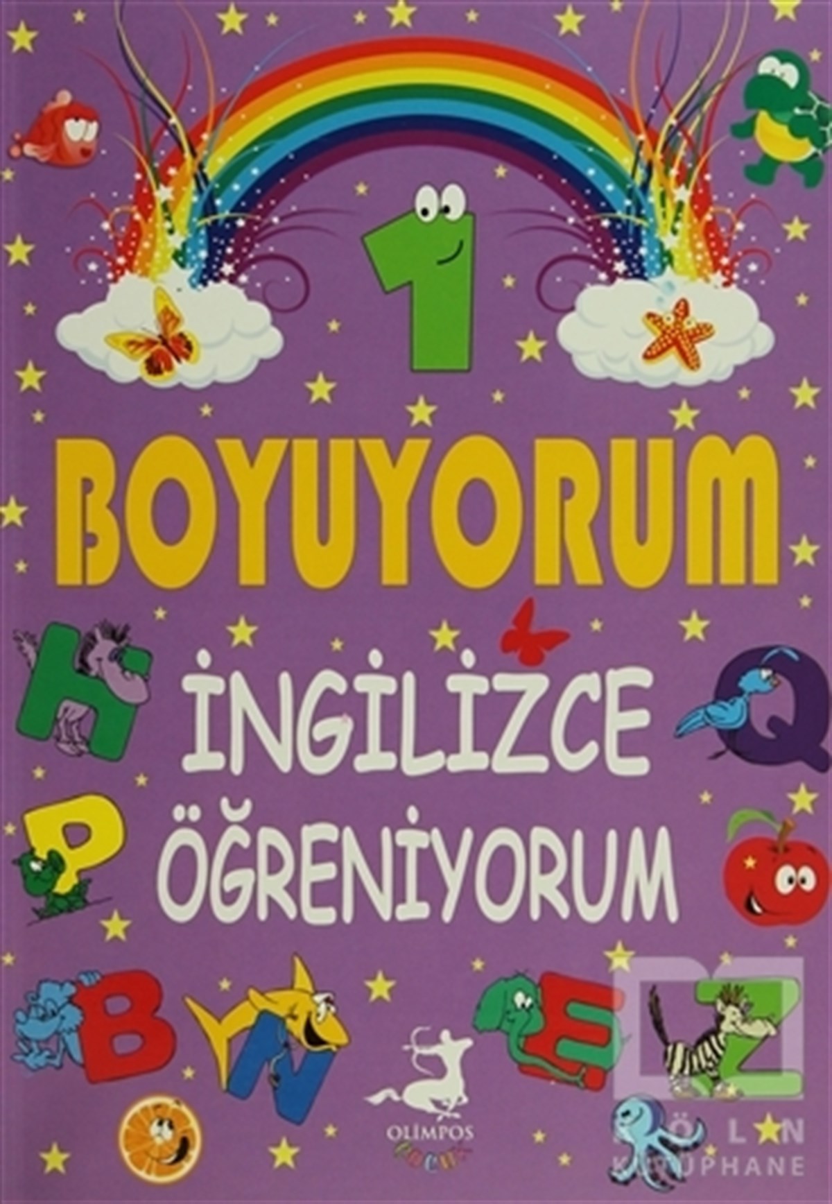 KolektifBoyama KitaplarıBoyuyorum İngilizce Öğreniyorum 1