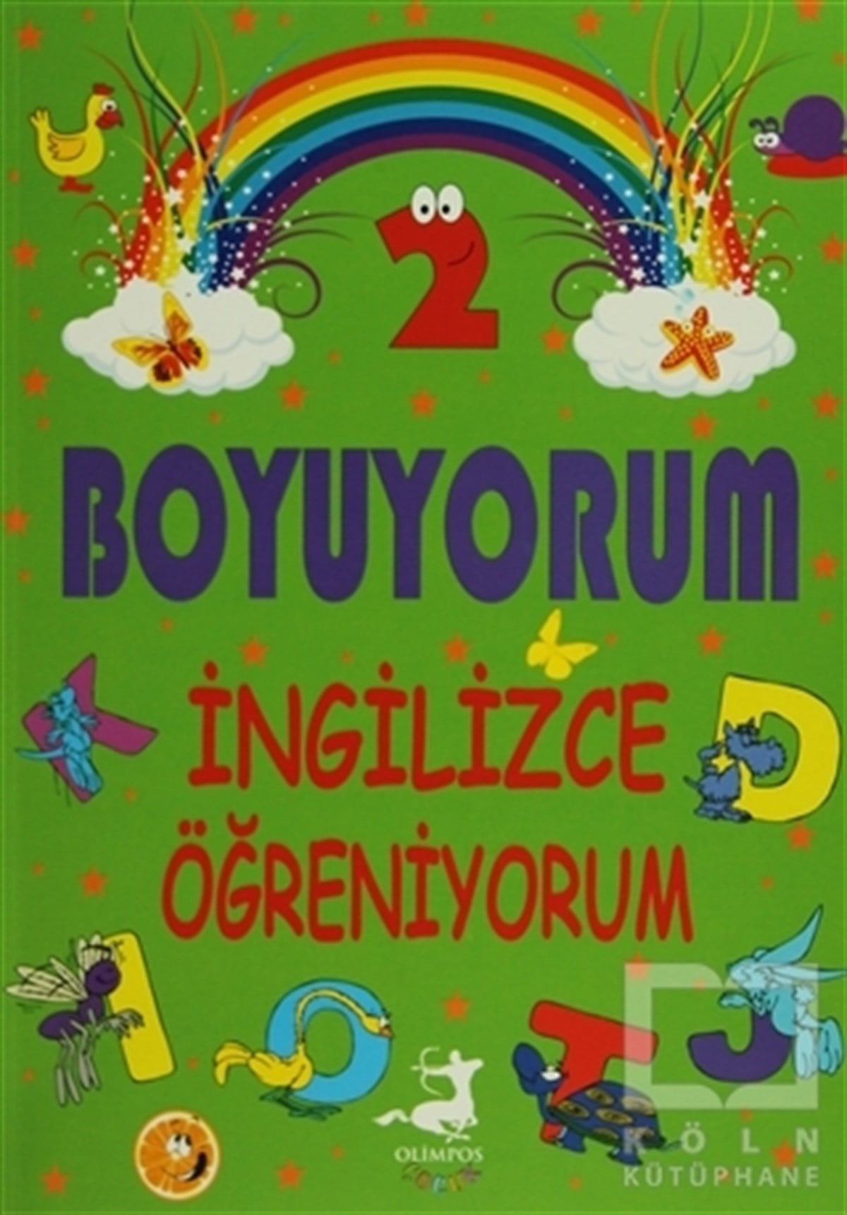 KolektifBoyama KitaplarıBoyuyorum İngilizce Öğreniyorum 2