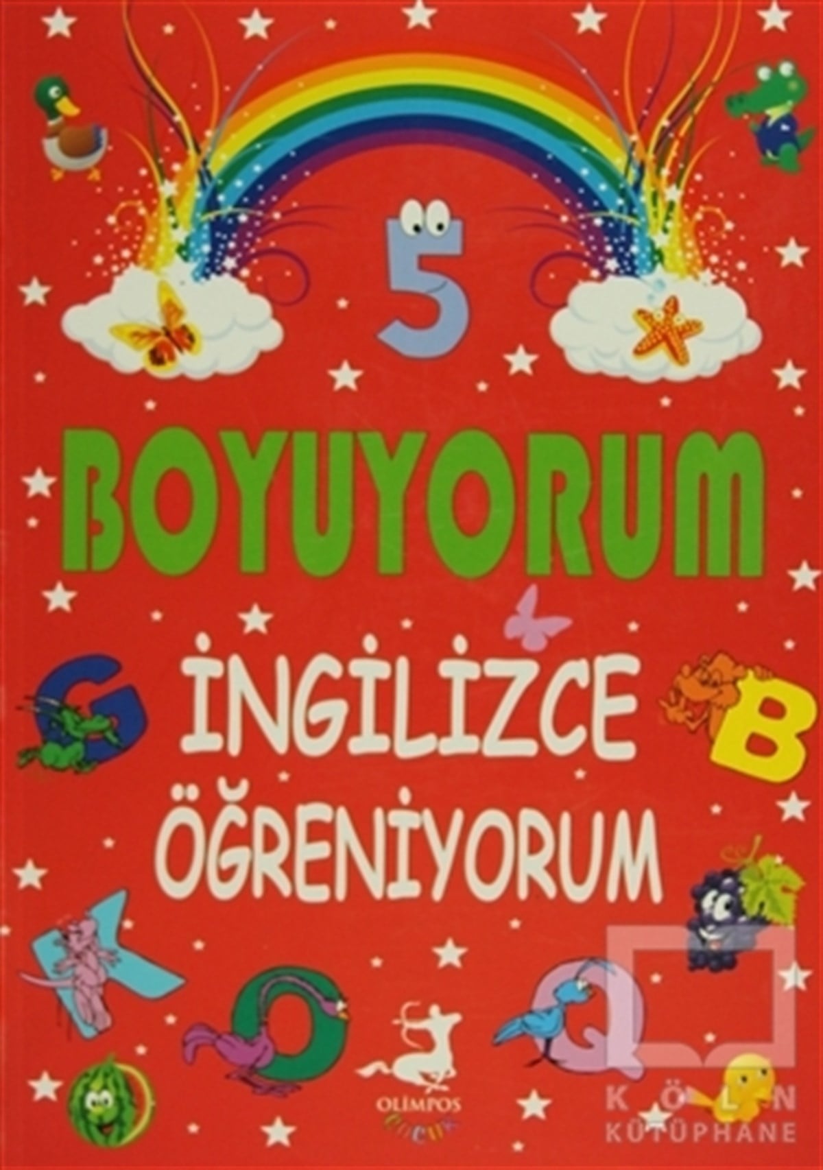 KolektifBoyama KitaplarıBoyuyorum İngilizce Öğreniyorum 5