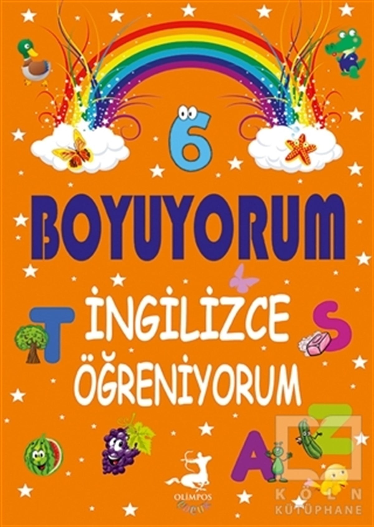 KolektifBoyama KitaplarıBoyuyorum İngilizce Öğreniyorum 6