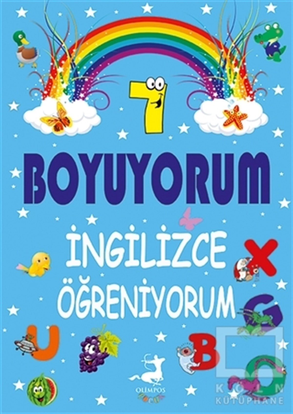 KolektifBoyama KitaplarıBoyuyorum İngilizce Öğreniyorum 7